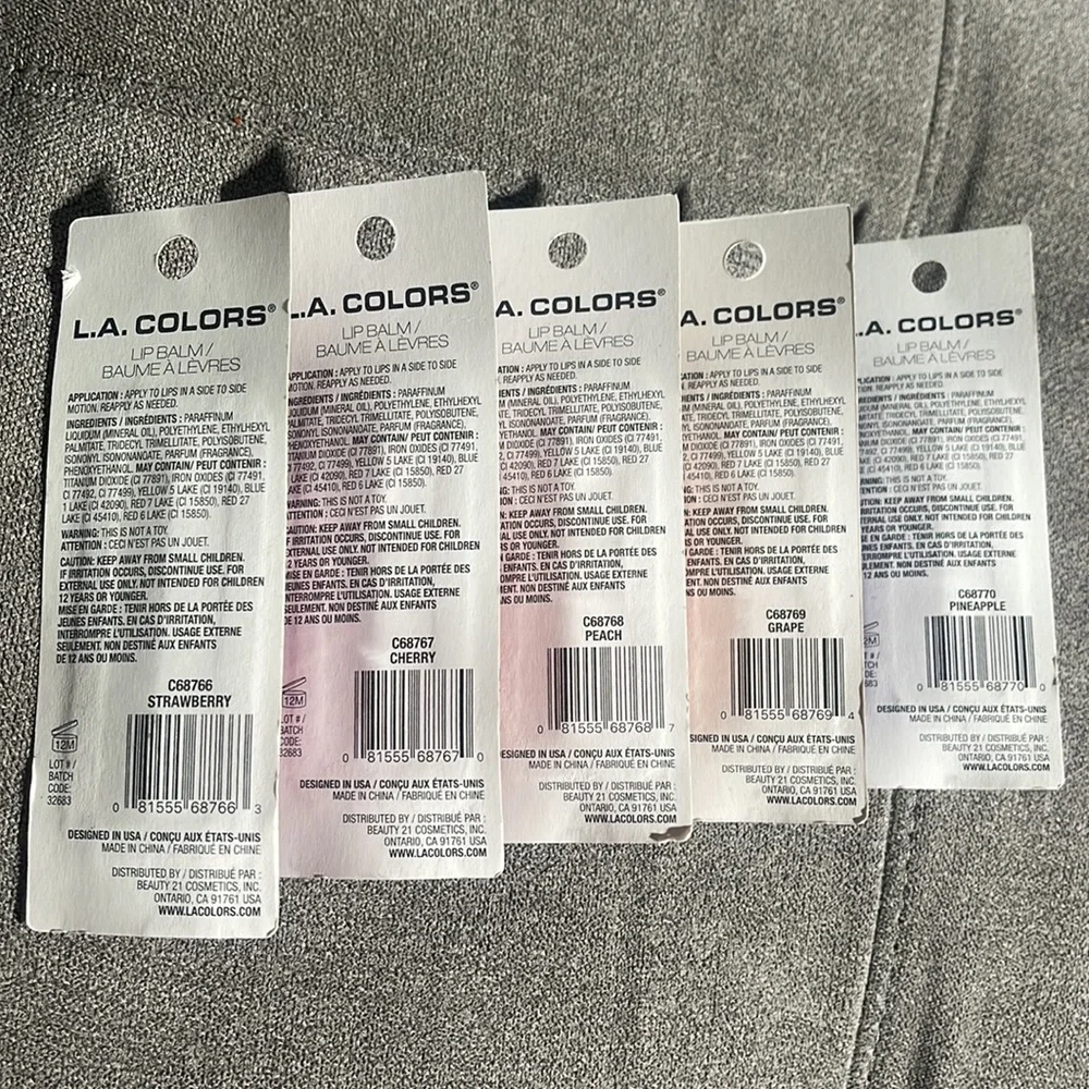 🥰🥰L.A. COLORS Scented Lip Balm Cutie🥰🥰